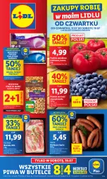 Gazetka promocyjna Lidl - GAZETKA - Gazetka - ważna od 19.07 do 19.07.2025 - strona 1 - produkty: Piwa, Papier, Wazon, PIKOK, Boczek, Flora, Kiełbasa, Pomidory, Kiełbasa śląska
