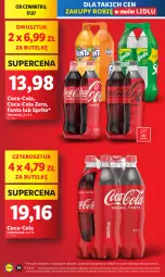Gazetka promocyjna Lidl - GAZETKA - Gazetka - ważna od 19.07 do 19.07.2025 - strona 10 - produkty: Coca-Cola, Fanta, Sprite, Fa