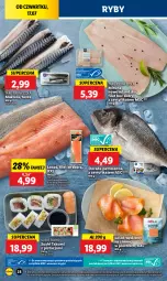 Gazetka promocyjna Lidl - GAZETKA - Gazetka - ważna od 19.07 do 19.07.2025 - strona 36 - produkty: Miruna, Tusz, Sushi