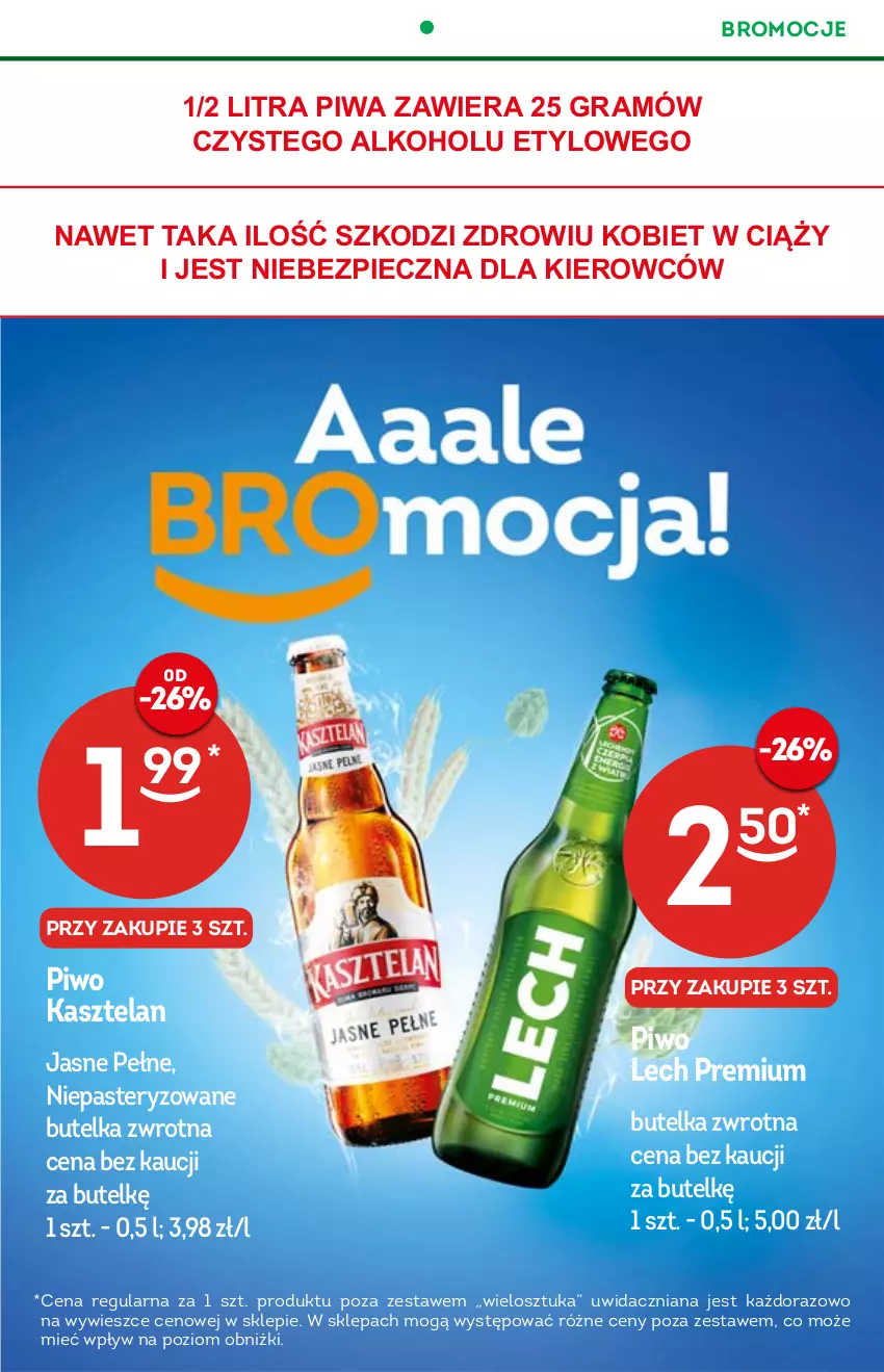 Gazetka promocyjna Żabka - ważna 03.11 do 09.11.2021 - strona 2 - produkty: Gra, Kasztelan, Lech Premium, Piec, Piwa, Piwo