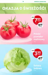Gazetka promocyjna Żabka - Gazetka - ważna od 09.11 do 09.11.2021 - strona 24 - produkty: Warzywa, Sałata lodowa, Sałat, Owoce, Pomidor malinowy