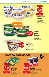 Gazetka promocyjna Żabka - Gazetka - ważna od 09.11 do 09.11.2021 - strona 27 - produkty: Krakus, Ser, Por, Danone, Jogurt, Activia, Szynka, Serek, Owsianka, Sport, Czekolada, Müller, Danio, Gouda