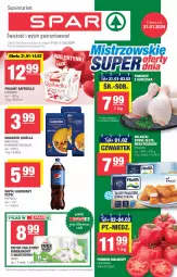 Gazetka promocyjna Spar - Spar - Gazetka - ważna od 07.02 do 07.02.2024 - strona 1 - produkty: Kurczak, Lubella, Makaron, Frosta, Rum, Papier, Bell, Praliny, Surf, Raffaello, Papier toaletowy, Pepsi, Napój gazowany, Ferrero, Bella, Napój, Fa
