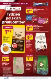 Gazetka promocyjna Aldi - Gazetka - ważna od 18.09 do 18.09.2021 - strona 16 - produkty: Piec, Piernik, Pur, Cukier, Kawa ziarnista, Kawa mielona, Kawa, Tera, Lack, LANA, Czekolada, Baton, Cukierki, Michałki, Grejpfrut
