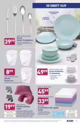 Gazetka promocyjna Aldi - Gazetka - ważna od 18.09 do 18.09.2021 - strona 33 - produkty: Sok, Ser, Prześcieradło, Talerz, Wełna, Rogal, Danio, Deser, Poduszka, Gala, Lanki