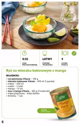 Gazetka promocyjna Lidl - KATALOG VITASIA - Gazetka - ważna od 19.06 do 19.06.2022 - strona 6 - produkty: Ryż, Por, Pur, Mus, Cukier, Mleczko, Pieprz, Limonka, Mango, Mięta, Kokos, Mleko