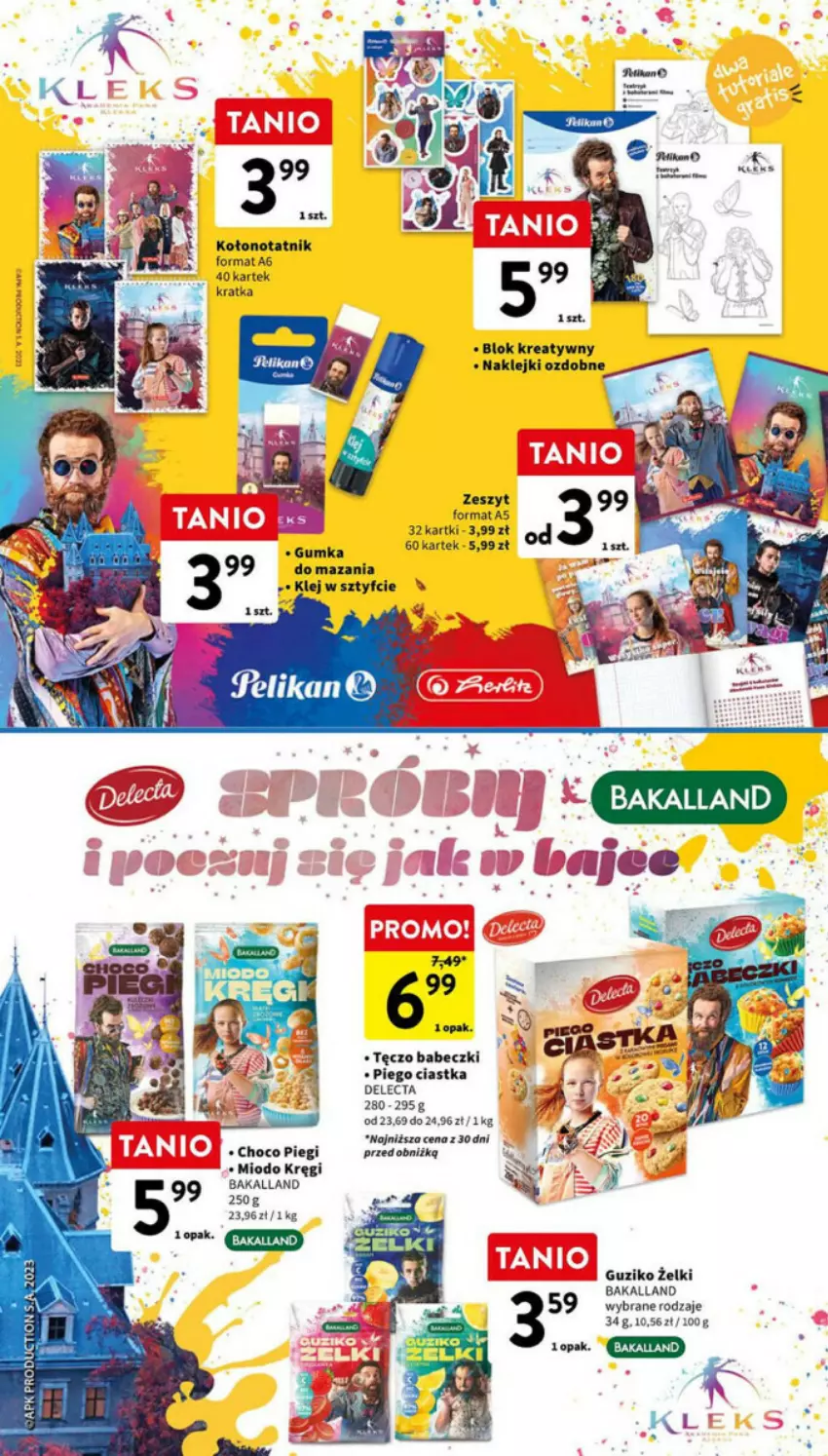 Gazetka promocyjna Intermarche - ważna 08.01 do 10.01.2024 - strona 27 - produkty: Babeczki, Bakalland, Ciastka, Delecta, Klej