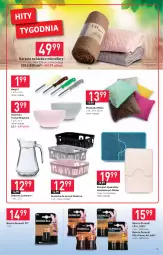 Gazetka promocyjna Stokrotka - Supermarket - Gazetka - ważna od 01.09 do 01.09.2021 - strona 19 - produkty: Duracell, Noż, Dzbanek, Dywanik, Salaterka, Poszewka, Suszarka do naczyń, Narzuta, Bateria, Suszarka, Dywan