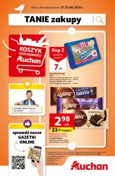 Gazetka promocyjna Auchan - Gazetka Cyfrowa Wyprawka Szkolna Hipermarket Auchan - Gazetka - ważna od 23.08 do 23.08.2023 - strona 1 - produkty: Wawel, Plecak, Czekolada, Masło