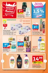 Gazetka promocyjna Auchan - Gazetka Cyfrowa Wyprawka Szkolna Hipermarket Auchan - Gazetka - ważna od 23.08 do 23.08.2023 - strona 17 - produkty: Palette, Palmolive, Płyn do płukania jamy ustnej, Listerine, Płyn micelarny, Szczoteczka do zębów, Płyn do płukania, Chusteczki, Szampon, Garnier, Colgate, Antyperspirant, Szczoteczka, LG