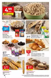 Gazetka promocyjna Auchan - Gazetka Cyfrowa Wyprawka Szkolna Hipermarket Auchan - Gazetka - ważna od 23.08 do 23.08.2023 - strona 8 - produkty: Croissant, Daktyle, Sezam, Bagietka, Popcorn, Pestki dyni, Chleb, Helio