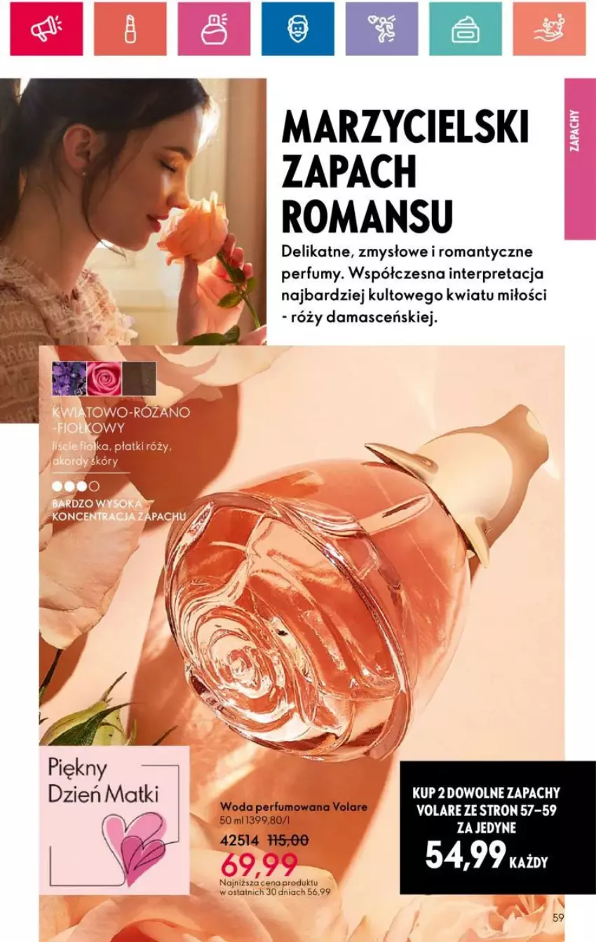 Gazetka promocyjna Oriflame - ważna 07.05 do 27.05.2024 - strona 122 - produkty: Perfum, Volare, Woda, Woda perfumowana