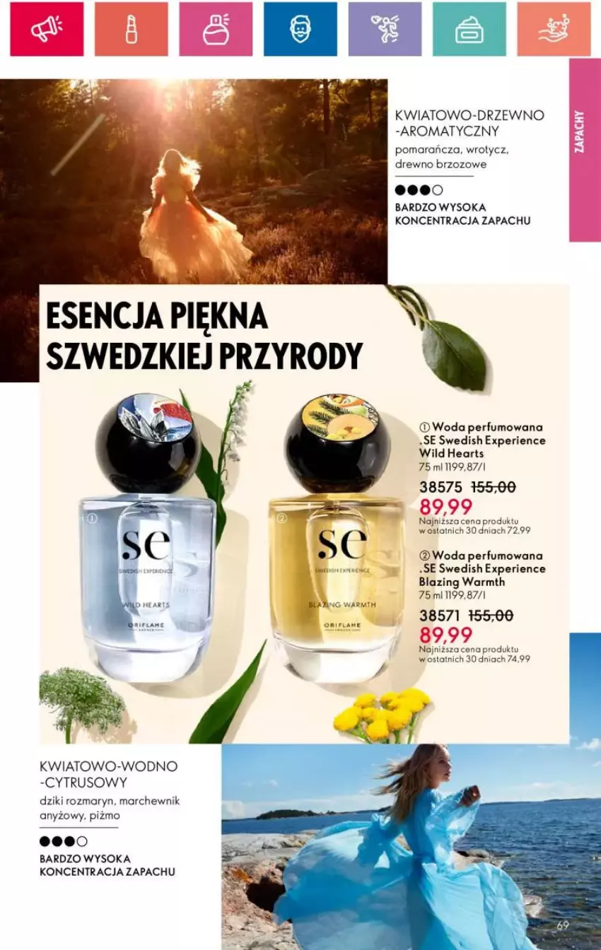 Gazetka promocyjna Oriflame - ważna 07.05 do 27.05.2024 - strona 133 - produkty: Perfum, Sok, Woda, Woda perfumowana