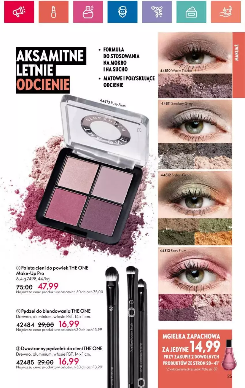 Gazetka promocyjna Oriflame - ważna 07.05 do 27.05.2024 - strona 85 - produkty: Paleta, The ONE