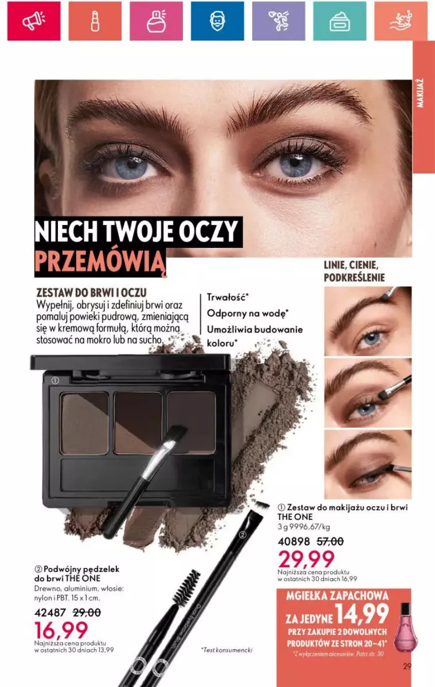 Gazetka promocyjna Oriflame - ważna 07.05 do 27.05.2024 - strona 89 - produkty: Makijaż, Por, The ONE