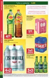 Gazetka promocyjna Stokrotka - Market - Gazetka - ważna od 09.09 do 09.09.2026 - strona 2 - produkty: Piwa, Piwo, Warzywa, Gra, Ice tea, Tyskie, Optima, Carlsberg, Lipton, Owoce, Woda, Napój, Cisowianka, Mięso