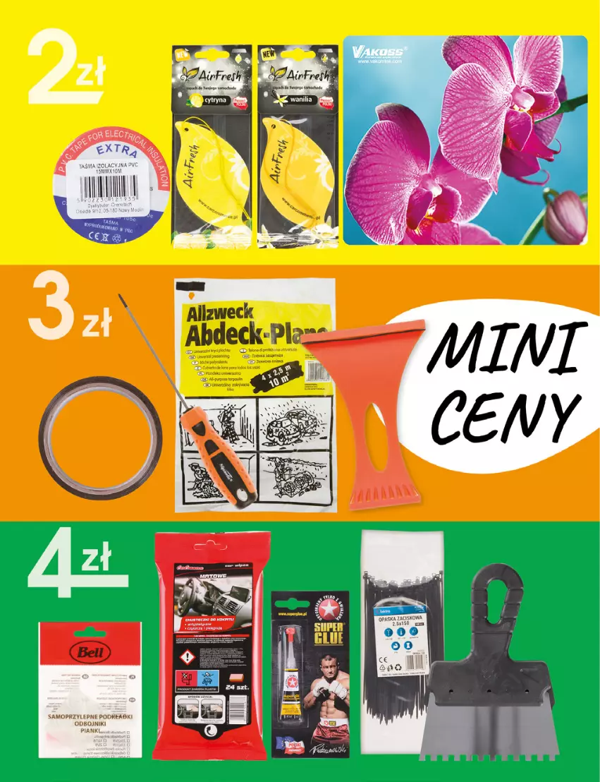 Gazetka promocyjna Bi1 - Mini ceny na Nowy Rok - ważna 02.01 do 17.01.2022 - strona 6 - produkty: Mop, Opaska, Podkład