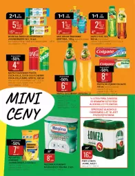 Gazetka promocyjna Bi1 - Mini ceny na Nowy Rok - Gazetka - ważna od 17.01 do 17.01.2022 - strona 3 - produkty: Jan Niezbędny, Dawtona, Mus, Gin, Ręcznik kuchenny, Worki na śmieci, Pasta do zębów, Coca-Cola, Rękawice, Ręcznik, Napój gazowany, Worki na śmiec, Fanta, Colgate, Sprite, Napój, LG, Fa
