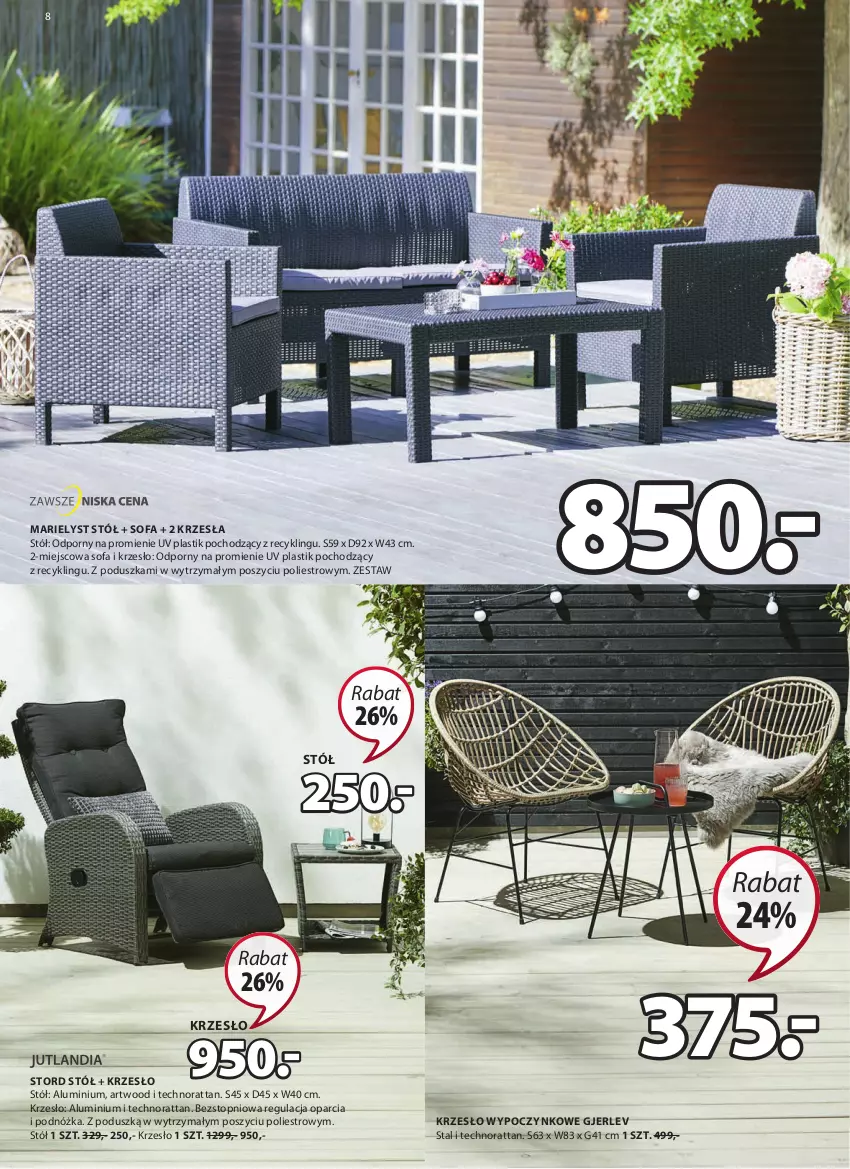 Gazetka promocyjna Jysk - Oferta tygodnia - ważna 09.06 do 22.06.2021 - strona 9 - produkty: Ariel, Artwood, Fa, Krzesło, Poduszka, Por, Sofa, Stół, Top