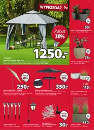 Gazetka promocyjna Jysk - Oferta tygodnia - Gazetka - ważna od 22.06 do 22.06.2021 - strona 12 - produkty: Por, Rama, Parasol, Tran, Kwietnik, Waga, Lampa