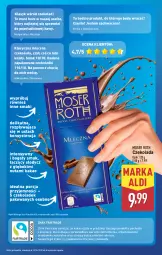 Gazetka promocyjna Aldi - Okazje na weekend - Gazetka - ważna od 15.02 do 15.02.2025 - strona 5 - produkty: Sos, Ser, Por, Mus, Czekolada, Moser Roth, Kakao, Fa