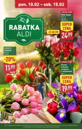 Gazetka promocyjna Aldi - Okazje na weekend - Gazetka - ważna od 15.02 do 15.02.2025 - strona 7 - produkty: Sok, Tulipan, Bukiet