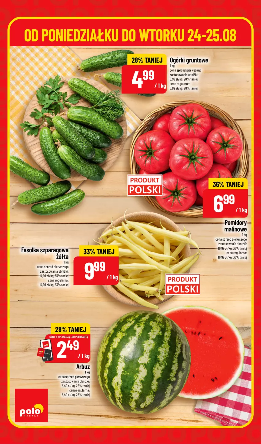 Gazetka promocyjna PoloMarket - Superhity od 24.08 - ważna 24.08 do 25.08.2026 - strona 2 - produkty: Arbuz, Fa, Grunt, Pomidory