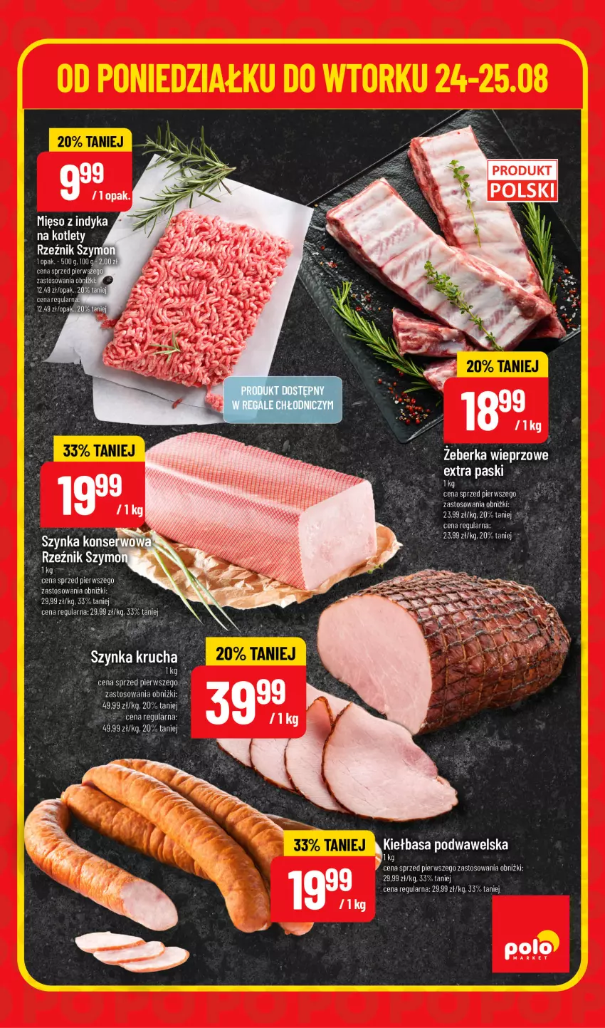 Gazetka promocyjna PoloMarket - Superhity od 24.08 - ważna 24.08 do 25.08.2026 - strona 3 - produkty: LG, Mięso, Mięso z indyka, Wawel