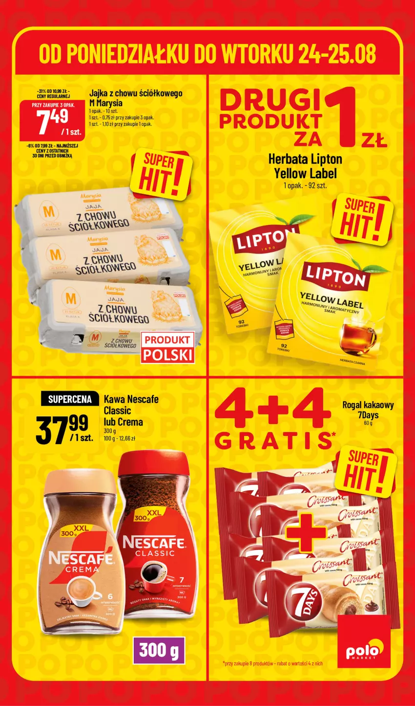Gazetka promocyjna PoloMarket - Superhity od 24.08 - ważna 24.08 do 25.08.2026 - strona 5 - produkty: Herbata, Kakao, Lipton, Rogal