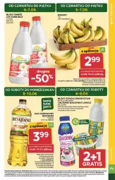 Gazetka promocyjna Stokrotka - Market - Gazetka - ważna od 12.06 do 12.06.2024 - strona 3 - produkty: Banany, Warzywa, Por, Rama, Beskidzki, Tran, Farm Milk, Olej rzepakowy, Owoce, Olej, Mięso, Miska, Mleko zsiadłe, Mleko, Fa