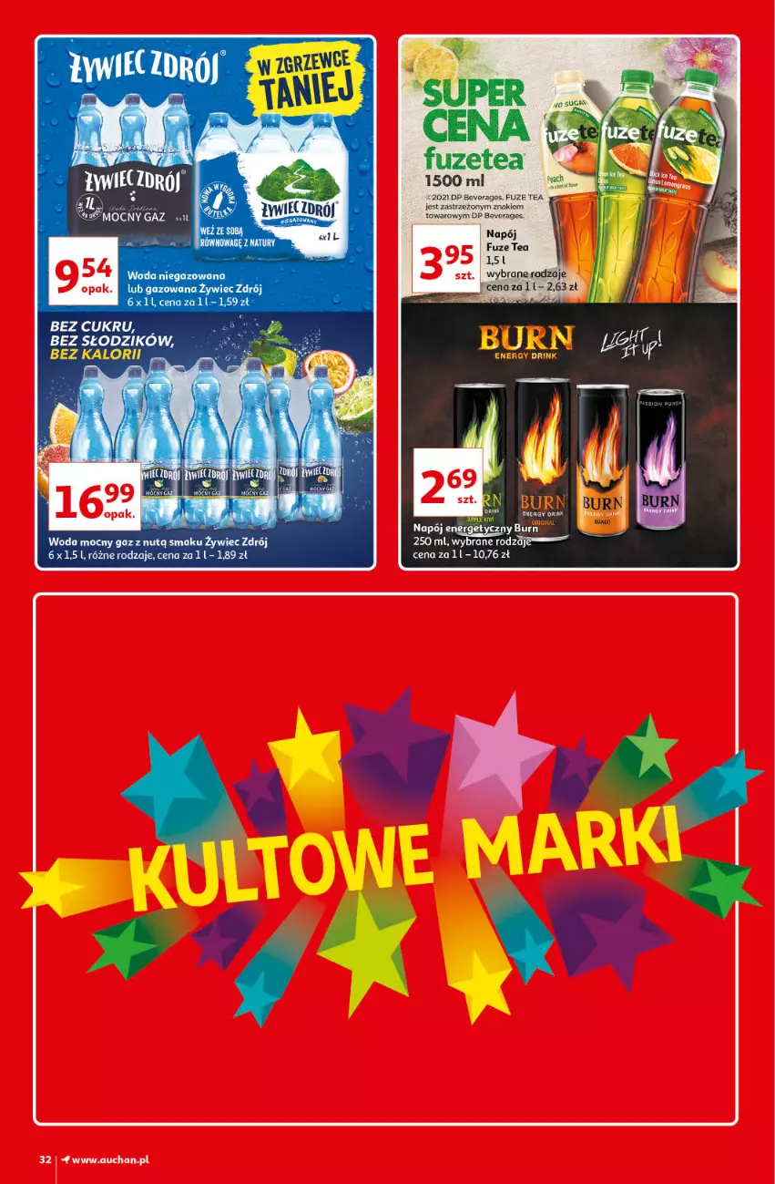 Gazetka promocyjna Auchan - Kultowe Marki Hipermarkety - ważna 04.06 do 11.06.2021 - strona 32 - produkty: LG, Napój