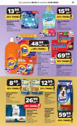 Gazetka promocyjna Netto - Artykuły spożywcze - Gazetka - ważna od 01.11 do 01.11.2023 - strona 17 - produkty: Płyn do prania, Domestos, Warzywa, Pur, Zawieszka do wc, Tablet, Proszek do prania, Purina, Chappi, Vizir, Silan, Płyn do płukania, Somat, Zmywarki, Kapsułki do prania, Tabletki do zmywarki