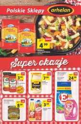 Gazetka promocyjna Arhelan - Gazetka - Gazetka - ważna od 06.02 do 06.02.2022 - strona 1 - produkty: Majonez, Makaron, Sos, Sok, Proszek do prania, Winiary, Miód, Hortex