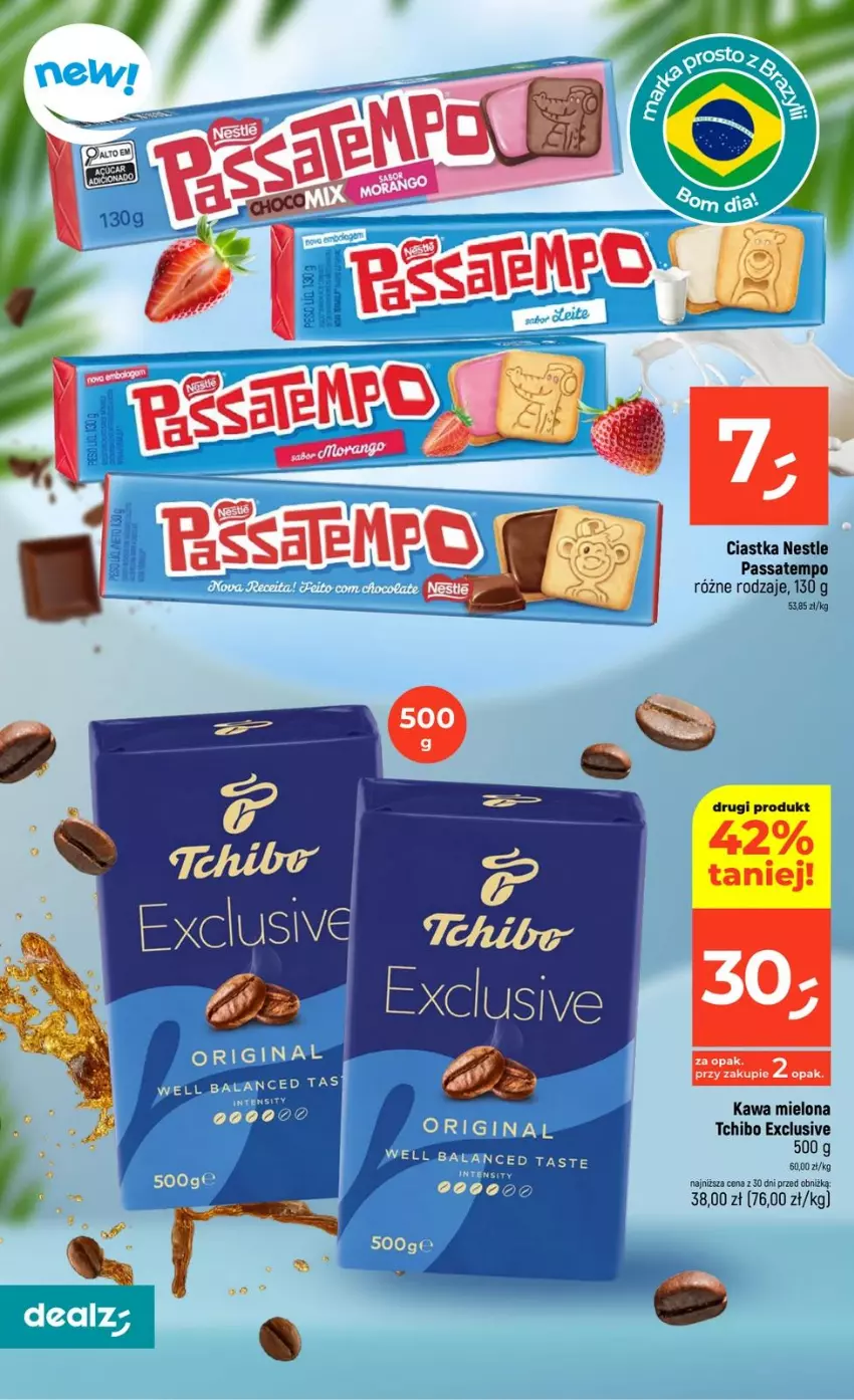 Gazetka promocyjna Dealz - NOWA GAZETKA - ważna 09.04 do 15.04.2026 - strona 30 - produkty: Ciastka, Kawa, Kawa mielona, Tchibo