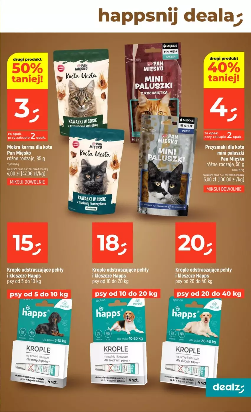 Gazetka promocyjna Dealz - NOWA GAZETKA - ważna 09.04 do 15.04.2026 - strona 41 - produkty: Dada, Fa, Kawa, Mokra karma, Przysmaki, Sos