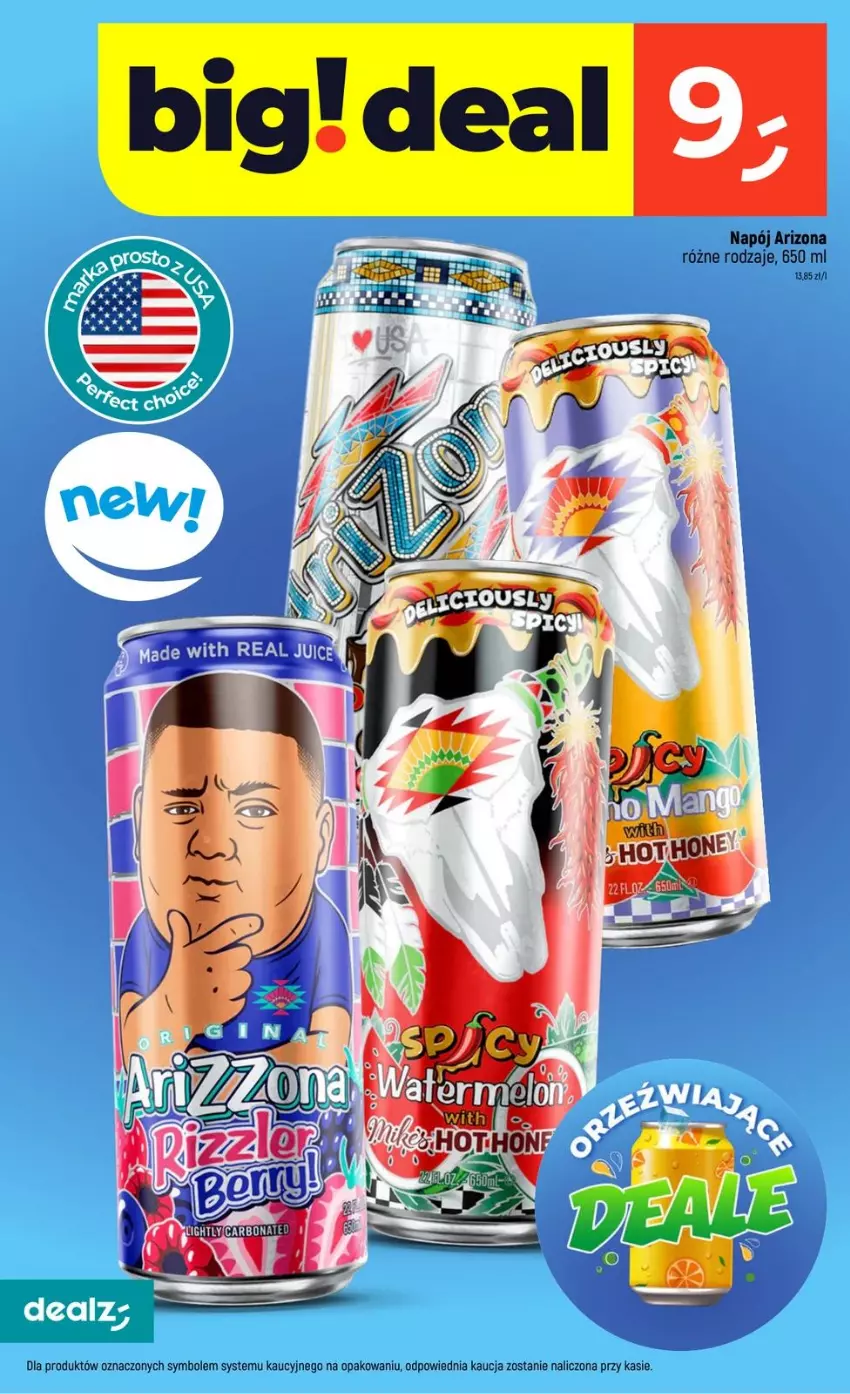 Gazetka promocyjna Dealz - NOWA GAZETKA - ważna 09.04 do 15.04.2026 - strona 8 - produkty: Napój