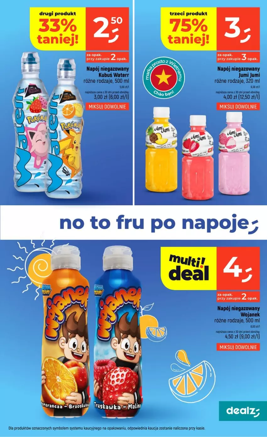 Gazetka promocyjna Dealz - NOWA GAZETKA - ważna 09.04 do 15.04.2026 - strona 9 - produkty: Fa, Kubuś, Napój, Napój niegazowany