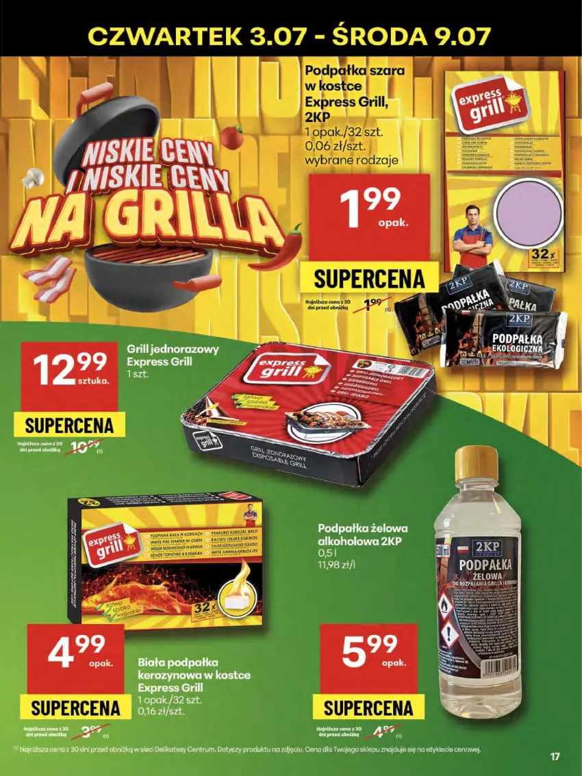 Gazetka promocyjna Delikatesy Centrum - Franczyza DC27 Czwartek - ważna 03.07 do 09.07.2025 - strona 17 - produkty: Grill, Rum