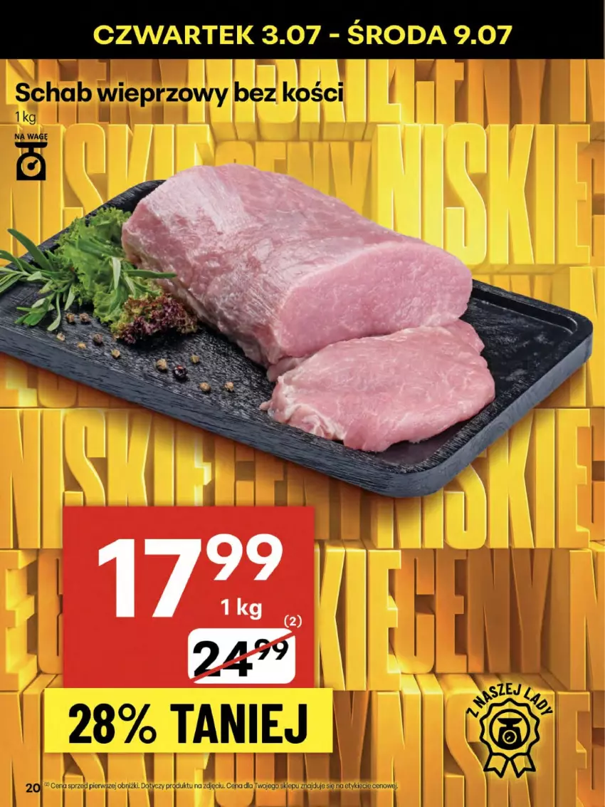 Gazetka promocyjna Delikatesy Centrum - Franczyza DC27 Czwartek - ważna 03.07 do 09.07.2025 - strona 20