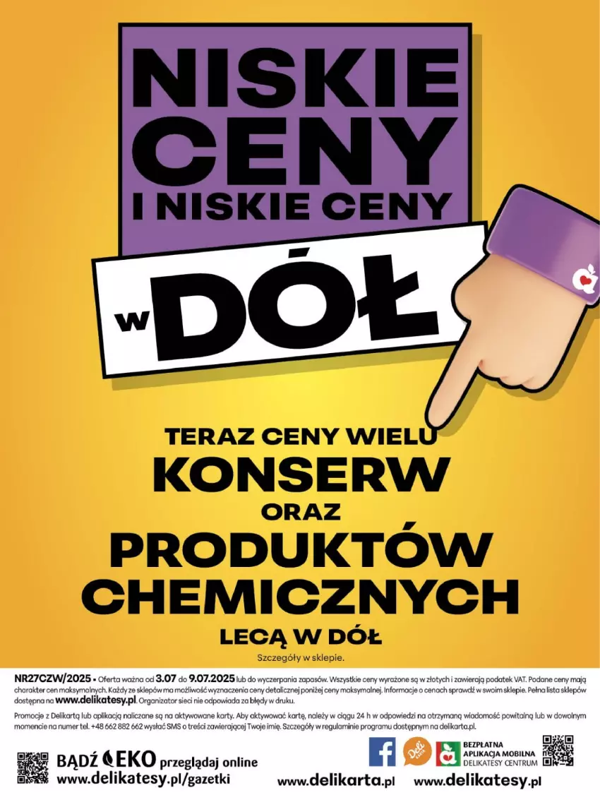 Gazetka promocyjna Delikatesy Centrum - Franczyza DC27 Czwartek - ważna 03.07 do 09.07.2025 - strona 44 - produkty: Gra, Mobil, Rum, Ser, Tera