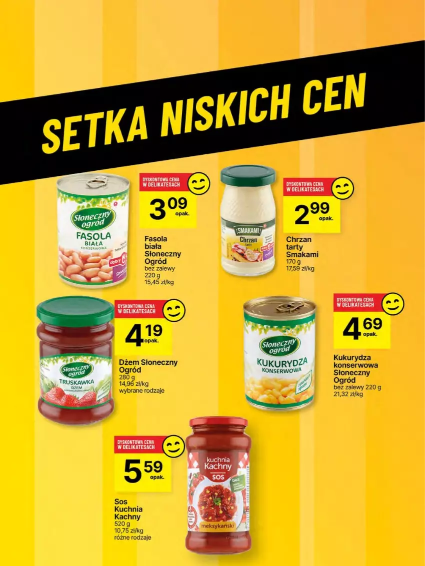 Gazetka promocyjna Delikatesy Centrum - Franczyza DC27 Czwartek - ważna 03.07 do 09.07.2025 - strona 56 - produkty: Chrzan, Dżem, Kuchnia, Kukurydza, Kukurydza konserwowa, Ogród, Ser, Sos