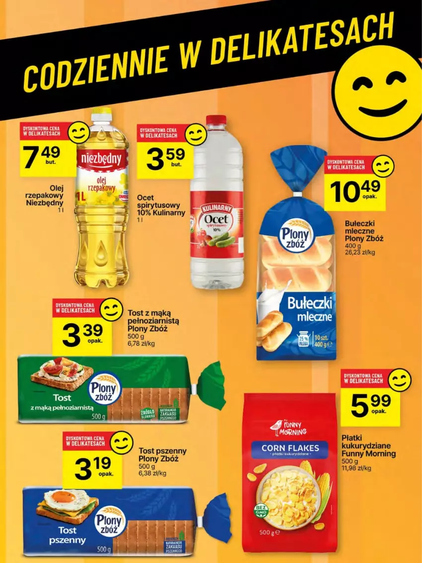 Gazetka promocyjna Delikatesy Centrum - Franczyza DC27 Czwartek - ważna 03.07 do 09.07.2025 - strona 57 - produkty: Bułeczki, Bułeczki mleczne, Ocet, Olej