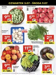 Gazetka promocyjna Delikatesy Centrum - Franczyza DC27 Czwartek - Gazetka - ważna od 09.07 do 09.07.2025 - strona 15 - produkty: Piec, Winogrona, Brzoskwinie, Natka pietruszki, Wino, Pomidory, Nektar
