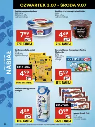 Gazetka promocyjna Delikatesy Centrum - Franczyza DC27 Czwartek - Gazetka - ważna od 09.07 do 09.07.2025 - strona 28 - produkty: Ser, Maślanka, Favita, Zott, Mlekovita, Mascarpone, Sałat, Pudding, Galbani, Monte, Mleko, Fa
