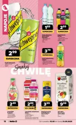 Gazetka promocyjna Netto - Gazetka - ważna od 21.05 do 21.05.2025 - strona 4 - produkty: Sok, Por, Mus, Lemoniada, Kaktus, Sok jabłkowy, Schweppes, Hellena, Napój gazowany, Tymbark, Limonka, Oshee, Woda mineralna, Napój niegazowany, Arbuz, Woda, Napój, Mięta, Hortex