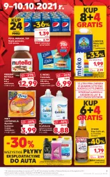 Gazetka promocyjna Kaufland - OFERTA TYGODNIA - Gazetka - ważna od 13.10 do 13.10.2021 - strona 3 - produkty: Piwa, Piwo, Nutella, Gra, 7up, Coccolino, Mirinda, Pepsi, Płyn do płukania, Ręcznik, Czekolada, Napój gazowany, Ferrero, Foxy, E. Wedel, Waga, Napój, Mleko