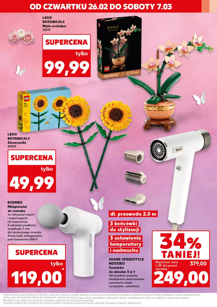 Gazetka promocyjna Kaufland - Kaufland - ważna 26.02 do 04.03.2026 - strona 3 - produkty: Intel, LEGO, Pistolet, Por, Suszarka