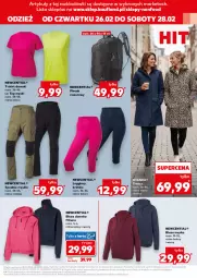 Gazetka promocyjna Kaufland - Kaufland - Gazetka - ważna od 04.03 do 04.03.2026 - strona 13 - produkty: Top, Gin, T-shirt, Plecak, Legginsy, Spodnie, Bluza, LG