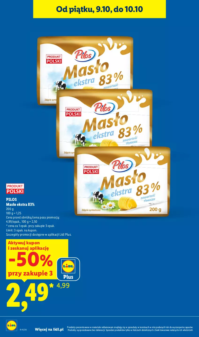 Gazetka promocyjna Lidl - Gazetka - ważna 08.10 do 10.10.2026 - strona 4 - produkty: Pilos