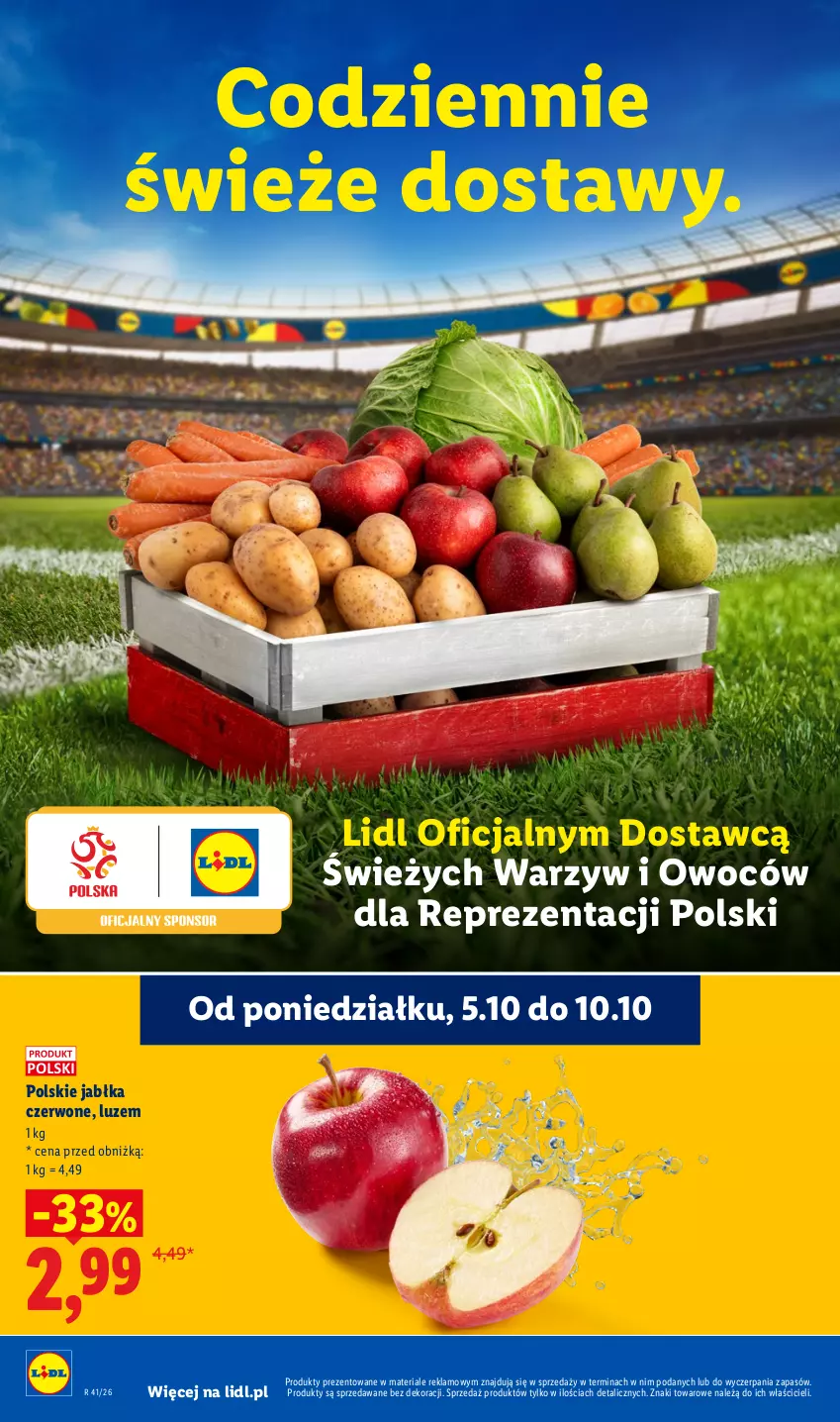 Gazetka promocyjna Lidl - Gazetka - ważna 08.10 do 10.10.2026 - strona 42 - produkty: Jabłka